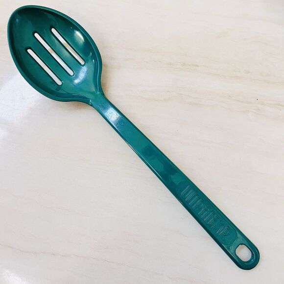 2pc ULTRATEMP Green Utensils Slotted Serving Spoon & Ladle 11 3/8” Melamine - Picture 9 of 15